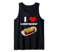 I Love Currywurst Fast Food Tank Top
