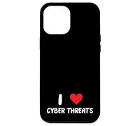 I Love Cyber Threats - Heart - Info Sec Security IT Tech Case for iPhone 12 Pro Max