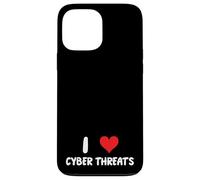 I Love Cyber Threats - Heart - Info Sec Security IT Tech Case for iPhone 13 Pro Max