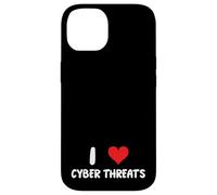 I Love Cyber Threats - Heart - Info Sec Security IT Tech Case for iPhone 14