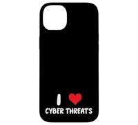 I Love Cyber Threats - Heart - Info Sec Security IT Tech Case for iPhone 14 Plus