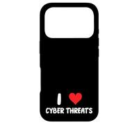 I Love Cyber Threats - Heart - Info Sec Security IT Tech Case for iPhone 17 Pro