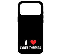 I Love Cyber Threats - Heart - Info Sec Security IT Tech Case for iPhone 17 Pro Max
