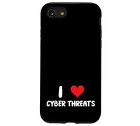I Love Cyber Threats - Heart - Info Sec Security IT Tech Case for iPhone SE (2020) / 7/8