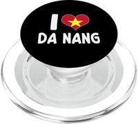 I Love Da Nang Vietnam Heart Flag PopSockets PopGrip for MagSafe