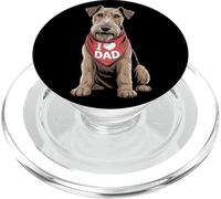 I Love Dad Irish Terrier Lover Dog Father's Day PopSockets PopGrip for MagSafe