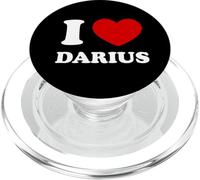 I Love Darius I Heart Darius Funny First Name Darius PopSockets PopGrip for MagSafe