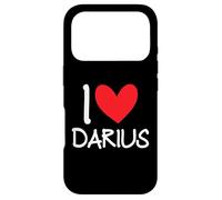 I Love Darius Name Personalized Men Guy BFF Friend Heart Case for iPhone 17 Pro