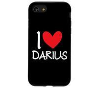 I Love Darius Name Personalized Men Guy BFF Friend Heart Case for iPhone SE (2020) / 7/8