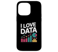 I Love Data Analytics Graphs Charts Case for iPhone 14 Pro Max