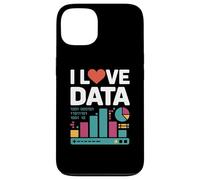 I Love Data Binary Charts Graphs Case for iPhone 13