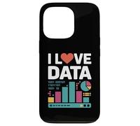 I Love Data Binary Charts Graphs Case for iPhone 13 Pro