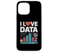 I Love Data Binary Charts Graphs Case for iPhone 13 Pro Max