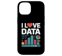 I Love Data Binary Charts Graphs Case for iPhone 14