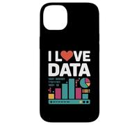 I Love Data Binary Charts Graphs Case for iPhone 14 Plus