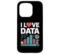 I Love Data Binary Charts Graphs Case for iPhone 15 Pro