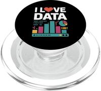 I Love Data Binary Charts Graphs PopSockets PopGrip for MagSafe
