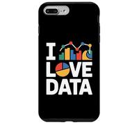 I Love Data Charts Graphs Enthusiast Case for iPhone 7 Plus/8 Plus
