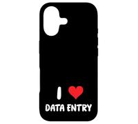 I Love Data Entry - Heart - Spreadsheets Reports Charts Case for iPhone 17
