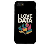 I Love Data Graphs Charts Enthusiast Case for iPhone SE (2020) / 7/8