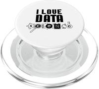 I Love Data Science Analytics Analyst Scientist PopSockets PopGrip for MagSafe