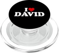 I Love David - Heart PopSockets PopGrip for MagSafe
