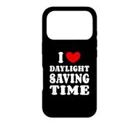 I love Daylight Saving Time 2027, I heart Daylight saving Case for iPhone 17 Pro