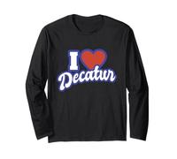 I Love Decatur Alabama Long Sleeve T-Shirt
