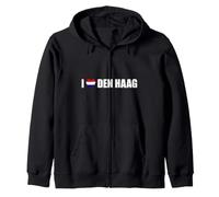I love Den Haag Netherlands The Hague Zip Hoodie