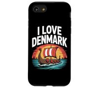 I Love Denmark Viking Longship Sunset Case for iPhone SE (2020) / 7/8