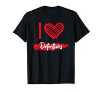 I Love Detectives T-Shirt I Heart Detectives T-Shirt