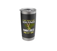 I Love Devil's Flower Mantis Stainless Steel Insulated Tumbler