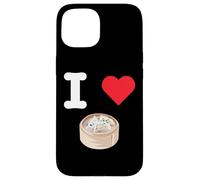 I Love Dim Sum Southern Chinese Cantonese Cuisine Dumplings Case for iPhone 15