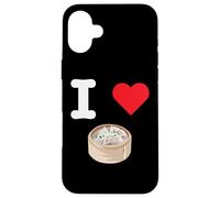 I Love Dim Sum Southern Chinese Cantonese Cuisine Dumplings Case for iPhone 16 Plus