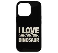 I Love Dinosaur Fun Jurassic Style Case for iPhone 13 Pro