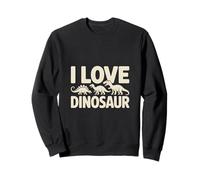 I Love Dinosaur Fun Jurassic Style Sweatshirt