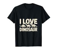 I Love Dinosaur Fun Jurassic Style T-Shirt