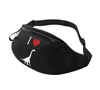 I Love Dinosaurs-Brachiosaurus Waist Bag Men's and Women's Adjustable Travel Chest Pack Outdoor Running Waist Bag