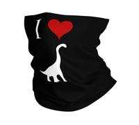 I Love Dinosaurs-Brachiosaurus Windproof Face Cover Stylish Face Shield Facial Decoration For Women Workout Men