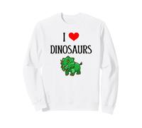 I Love Dinosaurs I Heart Dinosaurs Reptile Dinosaur lover Sweatshirt