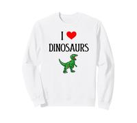 I Love Dinosaurs I Heart Dinosaurs Reptile Dinosaur lover Sweatshirt