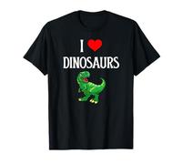 I Love Dinosaurs I Heart Dinosaurs Reptile Dinosaur lover T-Shirt