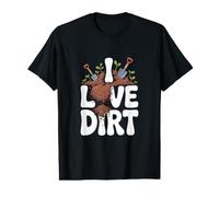 I Love Dirt Shovels Earth Garden Fun Value Graphic T-Shirt