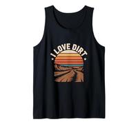 I Love Dirt Sunset Adventure Tank Top