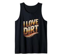 I Love Dirt Vintage Retro Earthy Tank Top