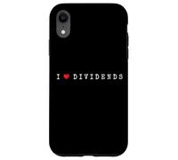I Love Dividends Stock Exchange Trading Dividend Investor Case for iPhone XR