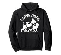 I Love Dogs Canine Companions Pack Pullover Hoodie