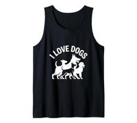 I Love Dogs Canine Companions Pack Tank Top