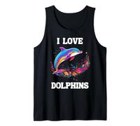 I LOVE DOLPHINS DOLPHIN Tank Top