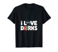 I Love Dorks Comic Enthusiast Value Graphic T-Shirt
